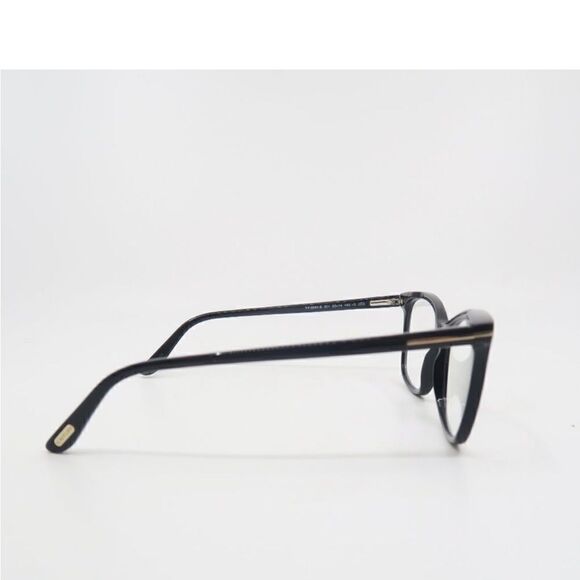 NWT Tom Ford TF 5690 001 55mm Black & Brown Tortoise Eyeglasses - Picture 5 of 10